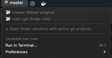 Image preview of Finder Git Info plugin.
