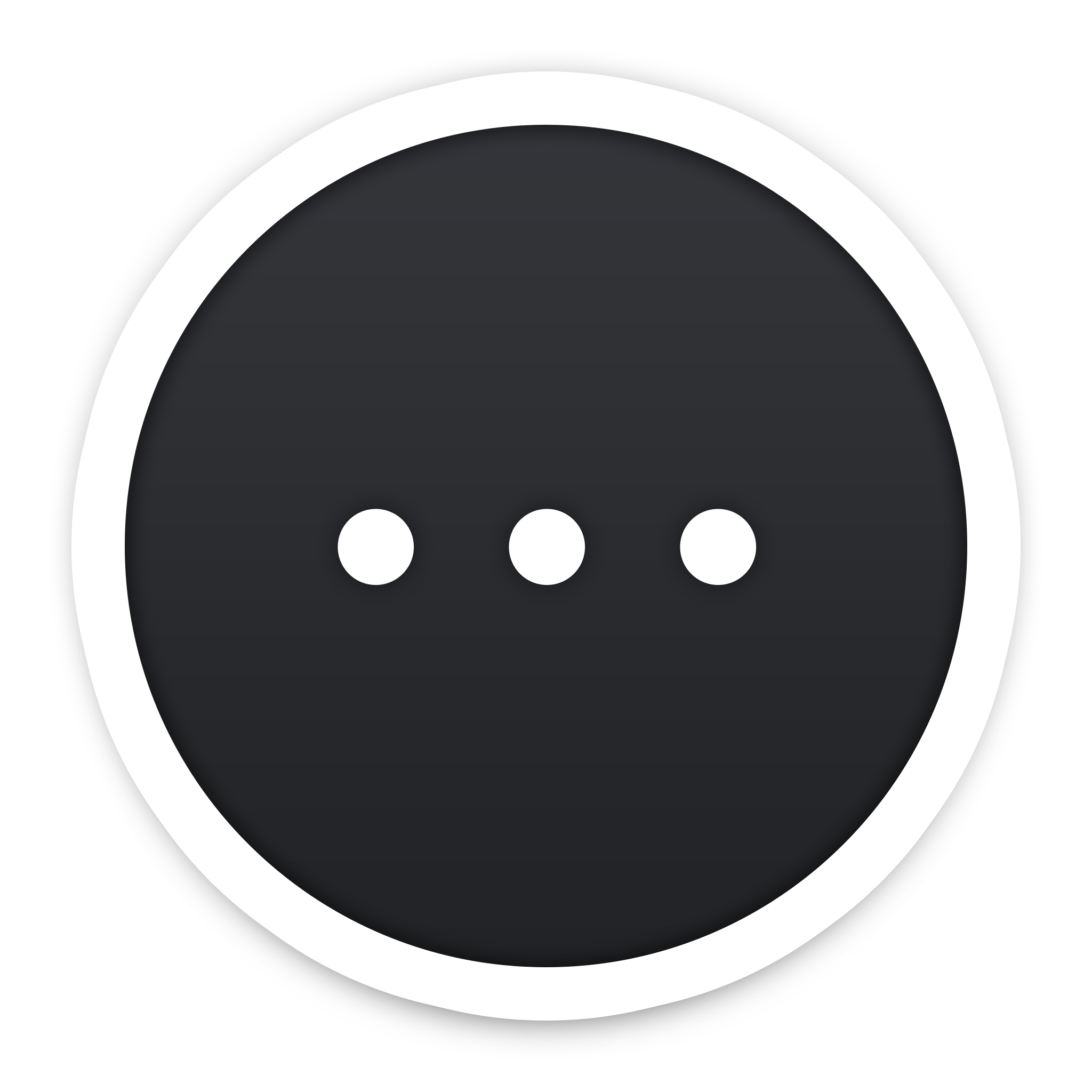 xbar logo: a circle with three dots inside it